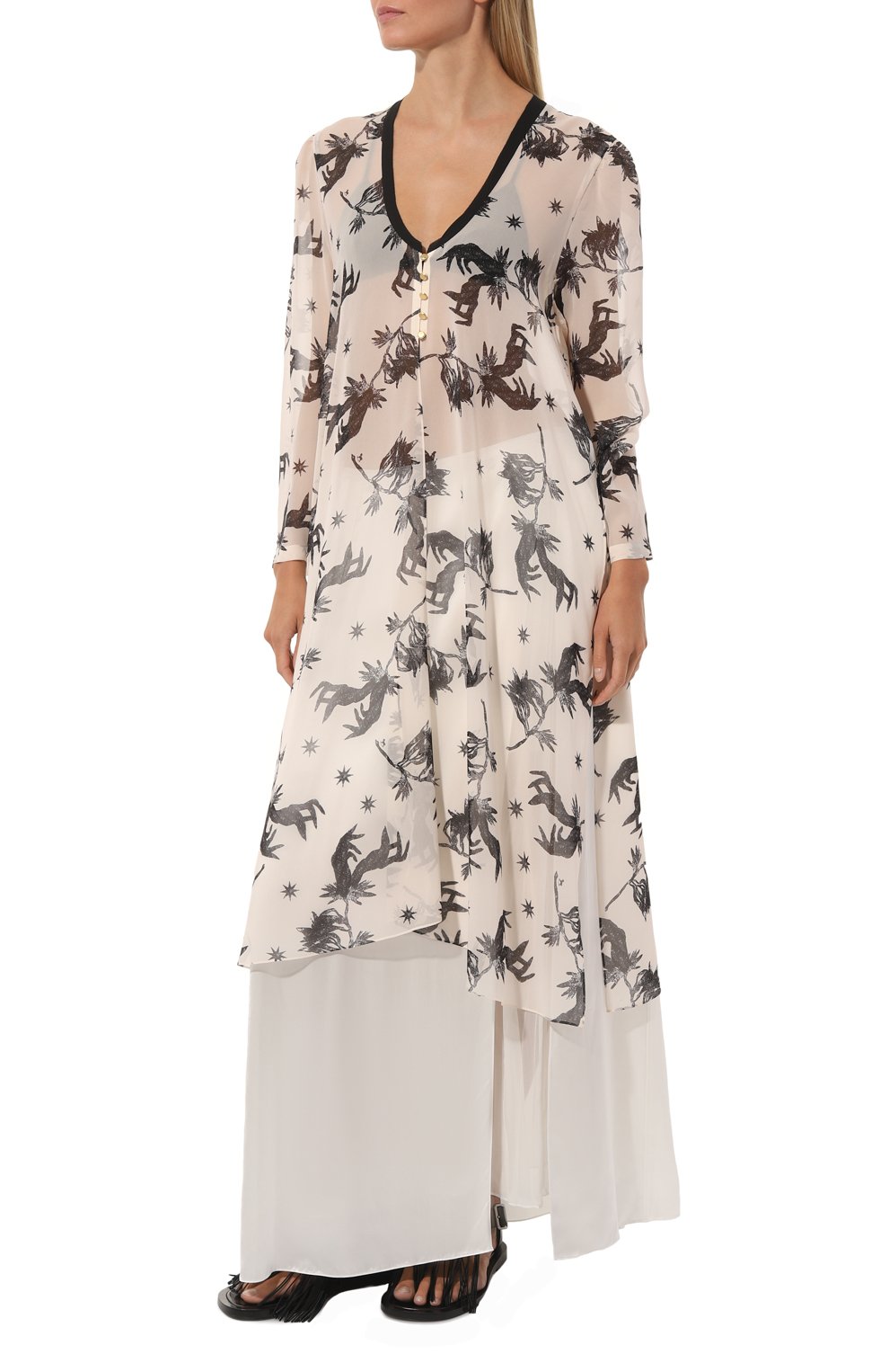 Шелковая блузка ULYANA SERGEENKO, арт. CMA004SS23Marocco 3180т22, фото 3