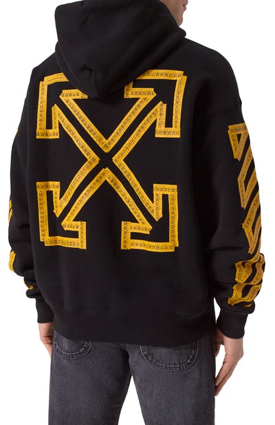 Хлопковое худи OFF-WHITE, арт. 0MBB085S25FLE00J, фото 4