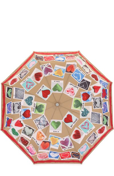 Складной зонт с принтом MOSCHINO, арт. 7300-0PENCL0SE, фото 1