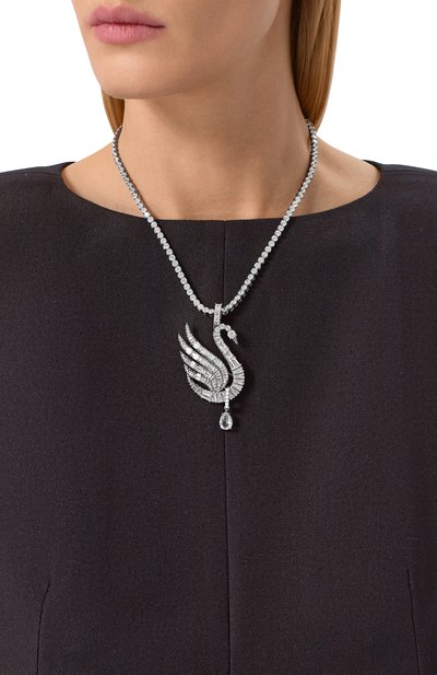 Подвеска-брошь swan SWAROVSKI, арт. 5723411, фото 3