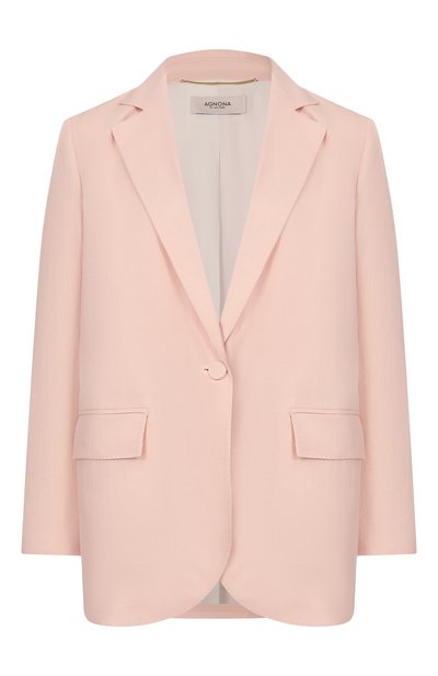 Женский льняной жакет AGNONA, арт. TX1102E/U3049E