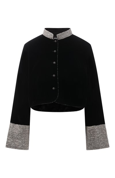 Женский бархатный жакет GIORGIO ARMANI, арт. 1WHGR02F/T02Y6
