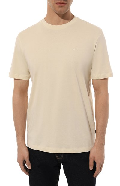 Хлопковая футболка BOSS, арт. 50468347, фото 3