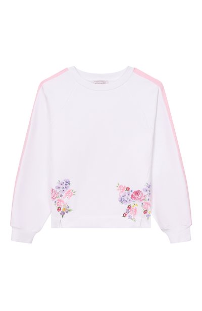 Хлопковый свитшот MONNALISA, арт. 19G600