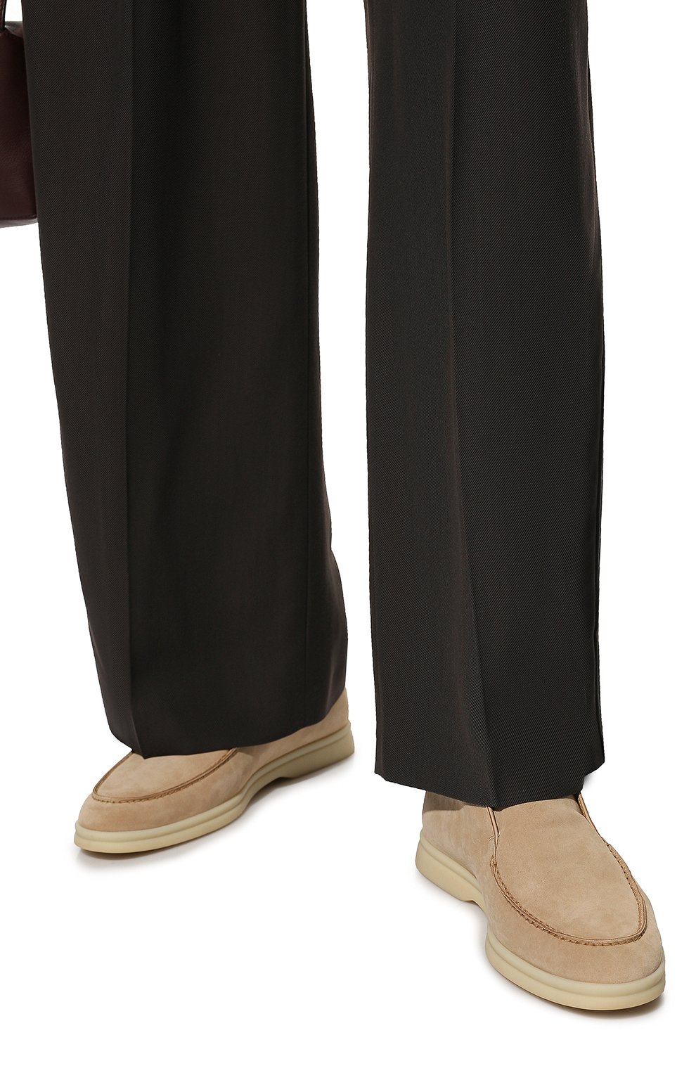 Замшевые ботинки open walk LORO PIANA, арт. FAE9959, фото 3