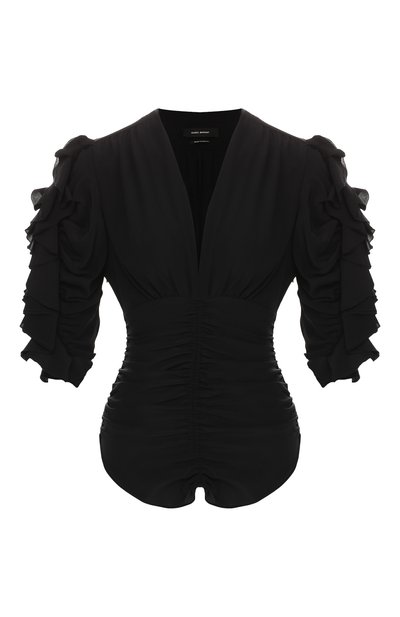 Женский шелковый топ ISABEL MARANT, арт. HT1304-19P042I/AND0RA