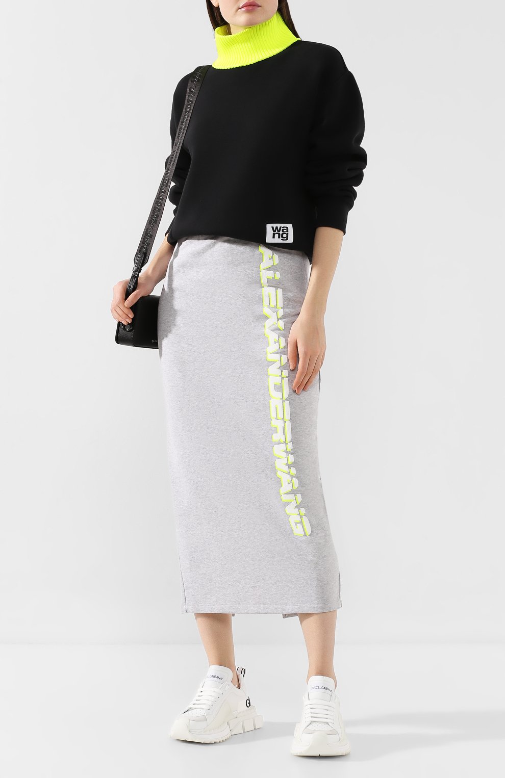 Хлопковый свитер ALEXANDERWANG.T черного цвета по цене 27500 руб., арт. 4CC2191087, фото 2 Хлопковый свитер ALEXANDERWANG.T, арт. 4CC2191087, фото 2