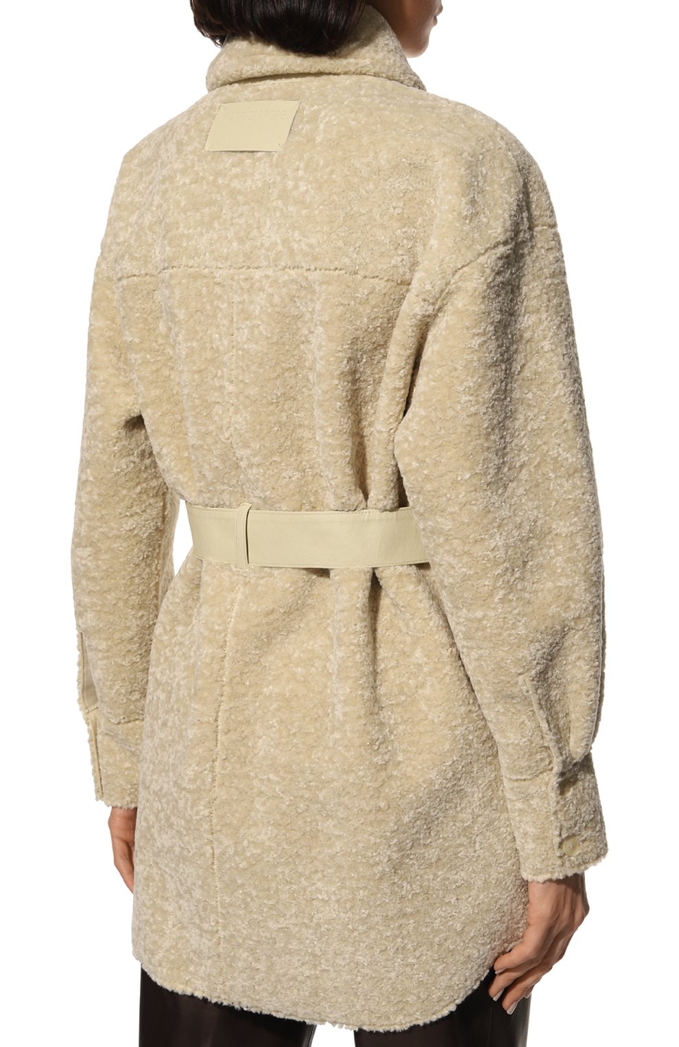 Двусторонняя дубленка из экомеха PATRIZIA PEPE, арт. 2O0019_E012, фото 4