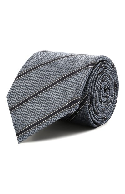 Мужской шелковый галстук CANALI, арт. 24/HJ03165
