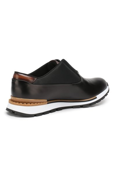 Кожаные кроссовки BERLUTI, арт. S3875-001, фото 4