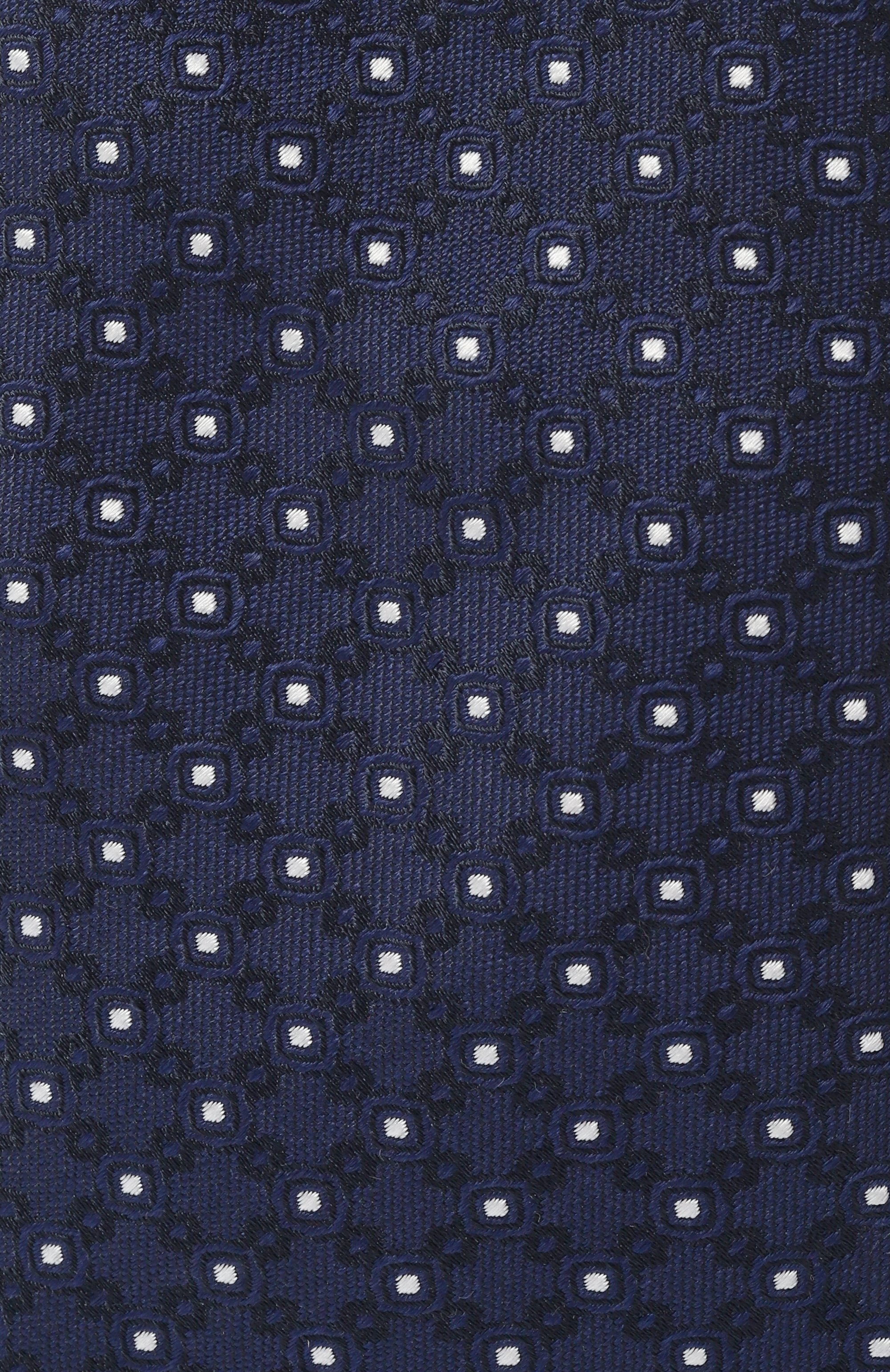 Шелковый галстук BRUNELLO CUCINELLI темно-синего цвета по цене 39600 руб., арт. MR8990018, фото 4 Шелковый галстук BRUNELLO CUCINELLI, арт. MR8990018, фото 4