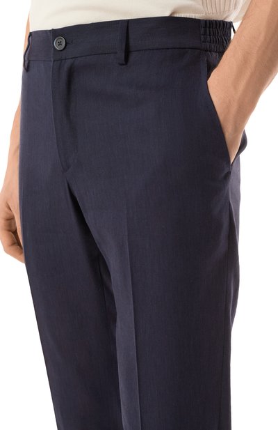 Брюки изо льна и шерсти STEFANO RICCI, арт. M1T8000006/WL003L, фото 5