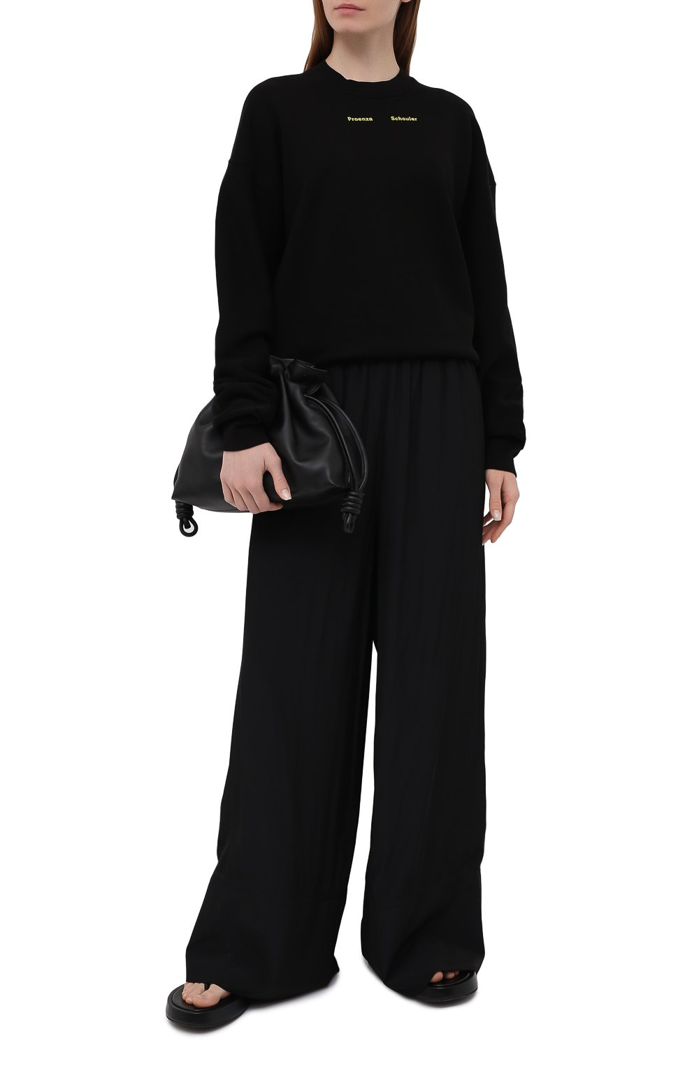 Хлопковый свитшот PROENZA SCHOULER WHITE LABEL, арт. WL2114144-JC138, фото 2