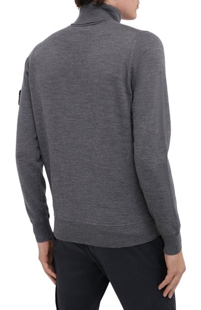 Шерстяная водолазка STONE ISLAND, арт. 7315528C4, фото 4