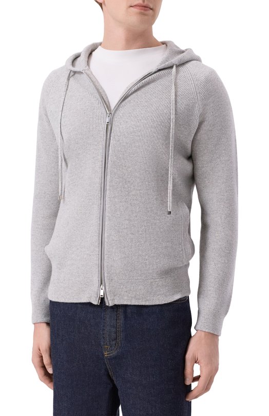 Кашемировый кардиган MVST M25.1PM.K010 Серый  M25.1PM.K010 Фото 3