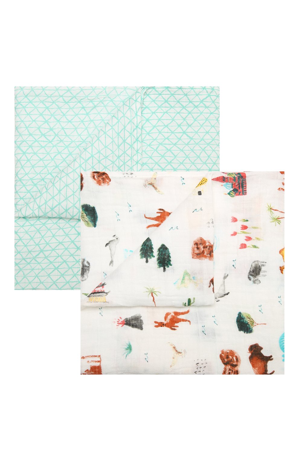 Комплект из двух пеленок ADEN+ANAIS, арт. 4047, фото 1