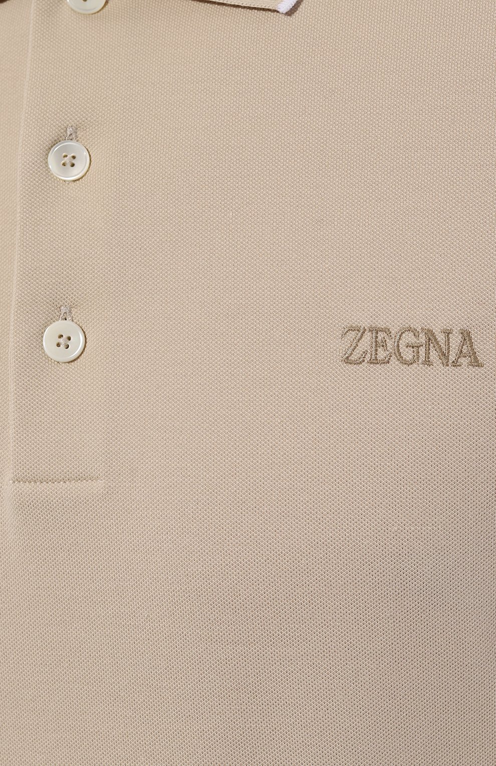 Хлопковое поло ZEGNA, арт. UD358A7/D746, фото 5