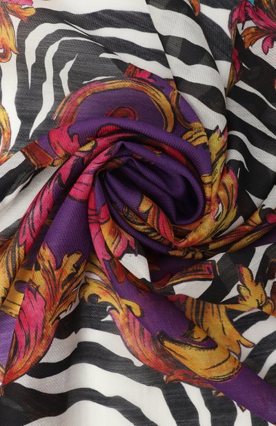 Платок из шерсти и шелка VERSACE JEANS COUTURE, арт. 78HA7H02/ZG355, фото 4