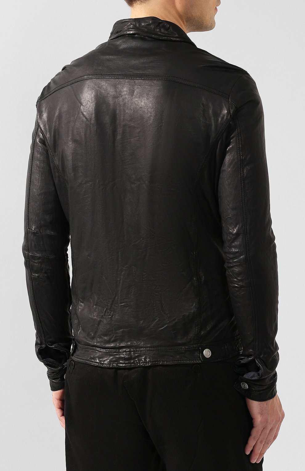 Кожаная куртка GIORGIO BRATO, арт. GU19S9006BISV, фото 4