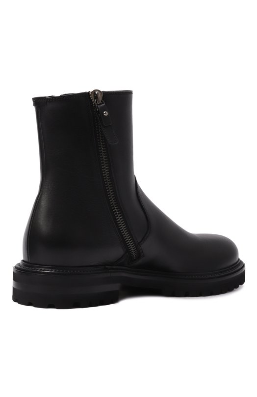 Кожаные сапоги Giorgio Armani GM002324/AF20410 Чёрный  GM002324/AF20410 Фото 5
