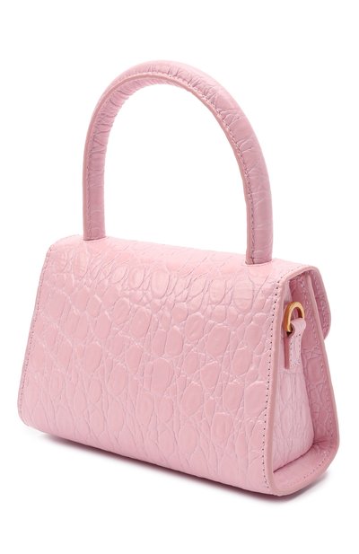 Сумка mini BY FAR светло-розового цвета по цене 62950 руб., арт. 21SSMINAP0CCESMA, фото 3 Сумка mini BY FAR, арт. 21SSMINAP0CCESMA, фото 3