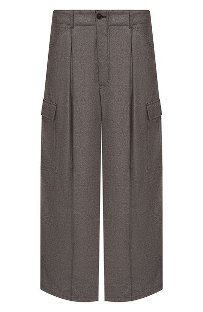 Мужские брюки-карго из шерсти и кашемира GIORGIO ARMANI, арт. GM004540/TE11804