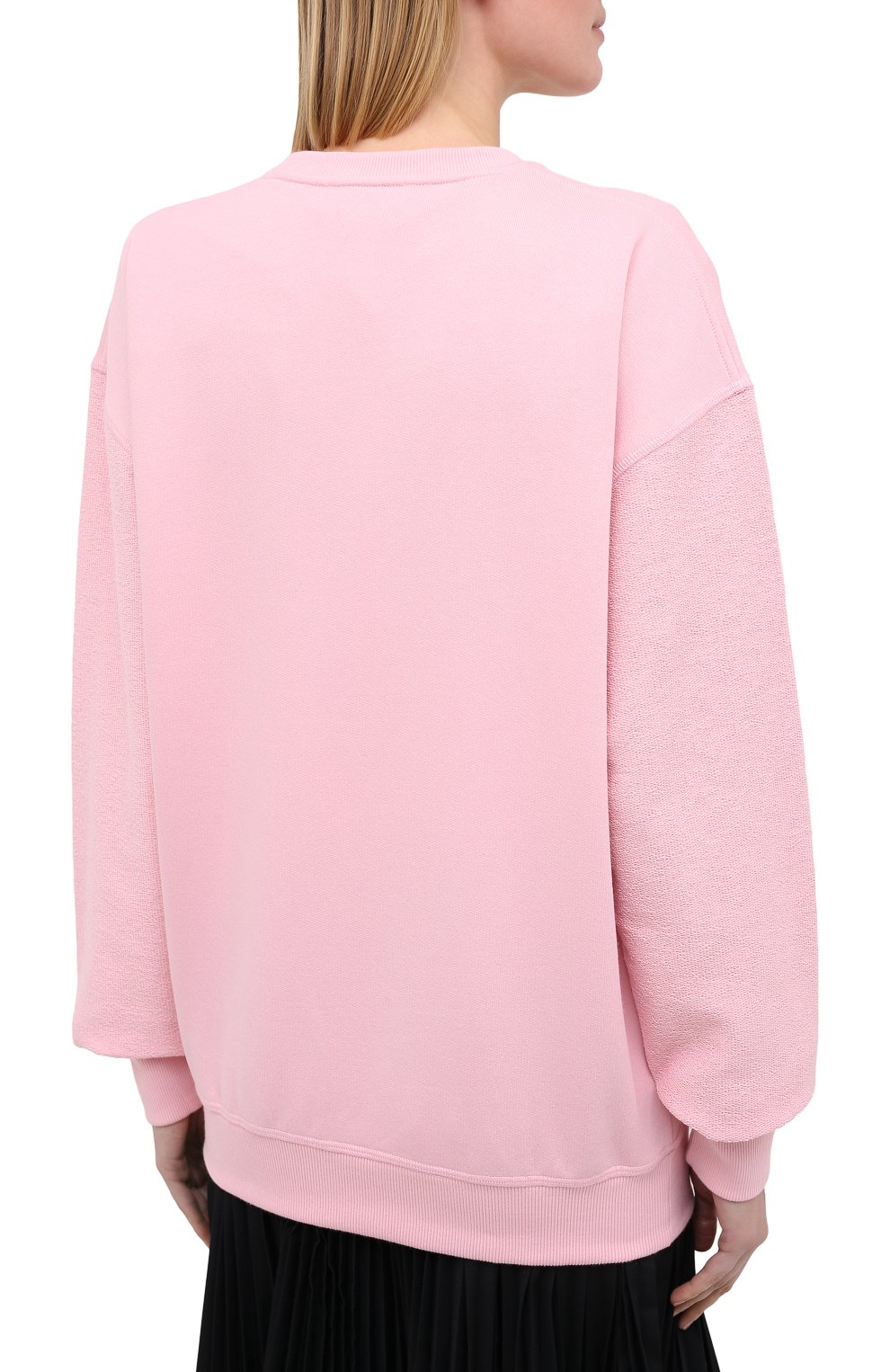 Хлопковый свитшот JW ANDERSON розового цвета по цене 19250 руб., арт. JE0119 PG0247, фото 4 Хлопковый свитшот JW ANDERSON, арт. JE0119 PG0247, фото 4