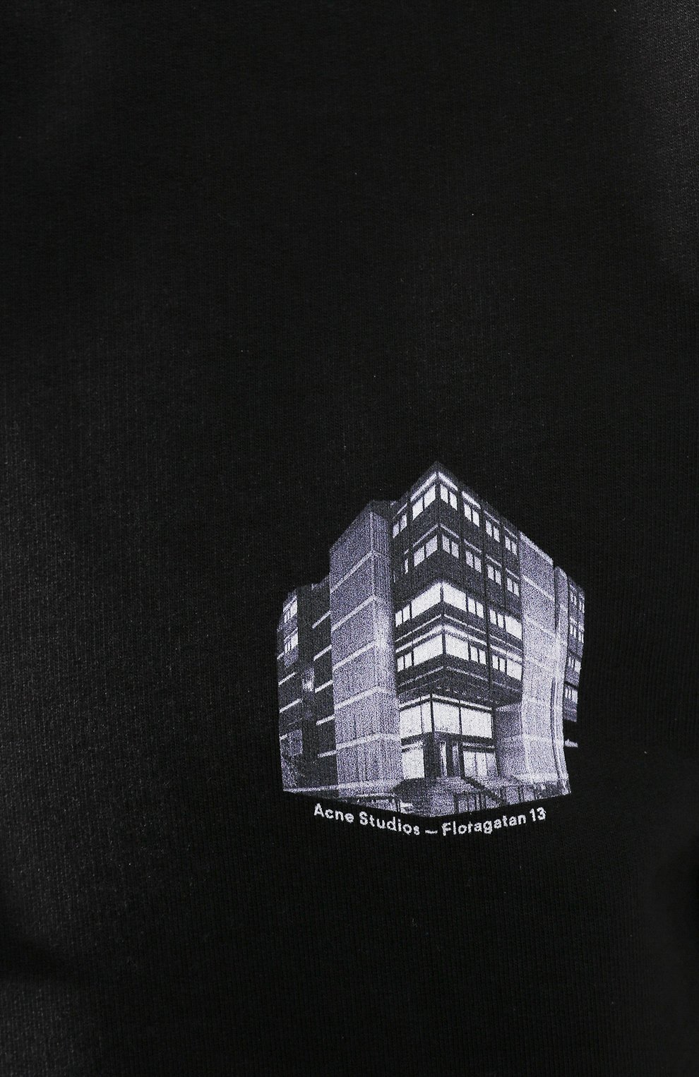 Хлопковое худи ACNE STUDIOS, арт. AI0048/W, фото 5