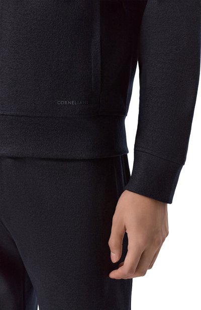 Толстовка из хлопка и шерсти CORNELIANI, арт. 28G566/2A25014, фото 5
