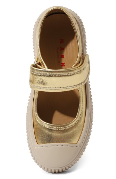 Кожаные кеды MARNI, арт. 79592/VAR4/28-35, фото 4