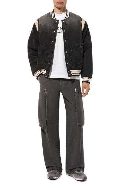 Шерстяные брюки-карго DRIES VAN NOTEN, арт. 242-020930-9302, фото 2