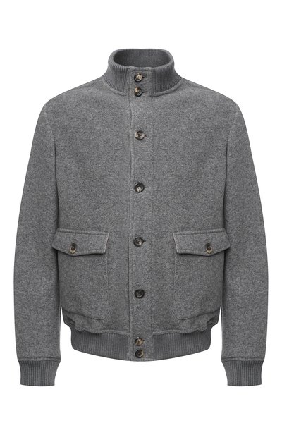 Бомбер из шерсти и кашемира CANALI, арт. 040578/SX01783, фото 1
