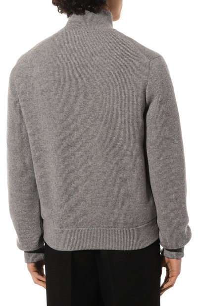 Утепленный бомбер AGNONA серого цвета по цене 399500 руб., арт. KH06U58E/1K1207E, фото 4 Утепленный бомбер AGNONA, арт. KH06U58E/1K1207E, фото 4