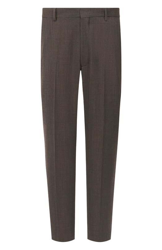 Шерстяные брюки MM6 SH2KA0052/M35636 Бежевый SH2KA0052/M35636