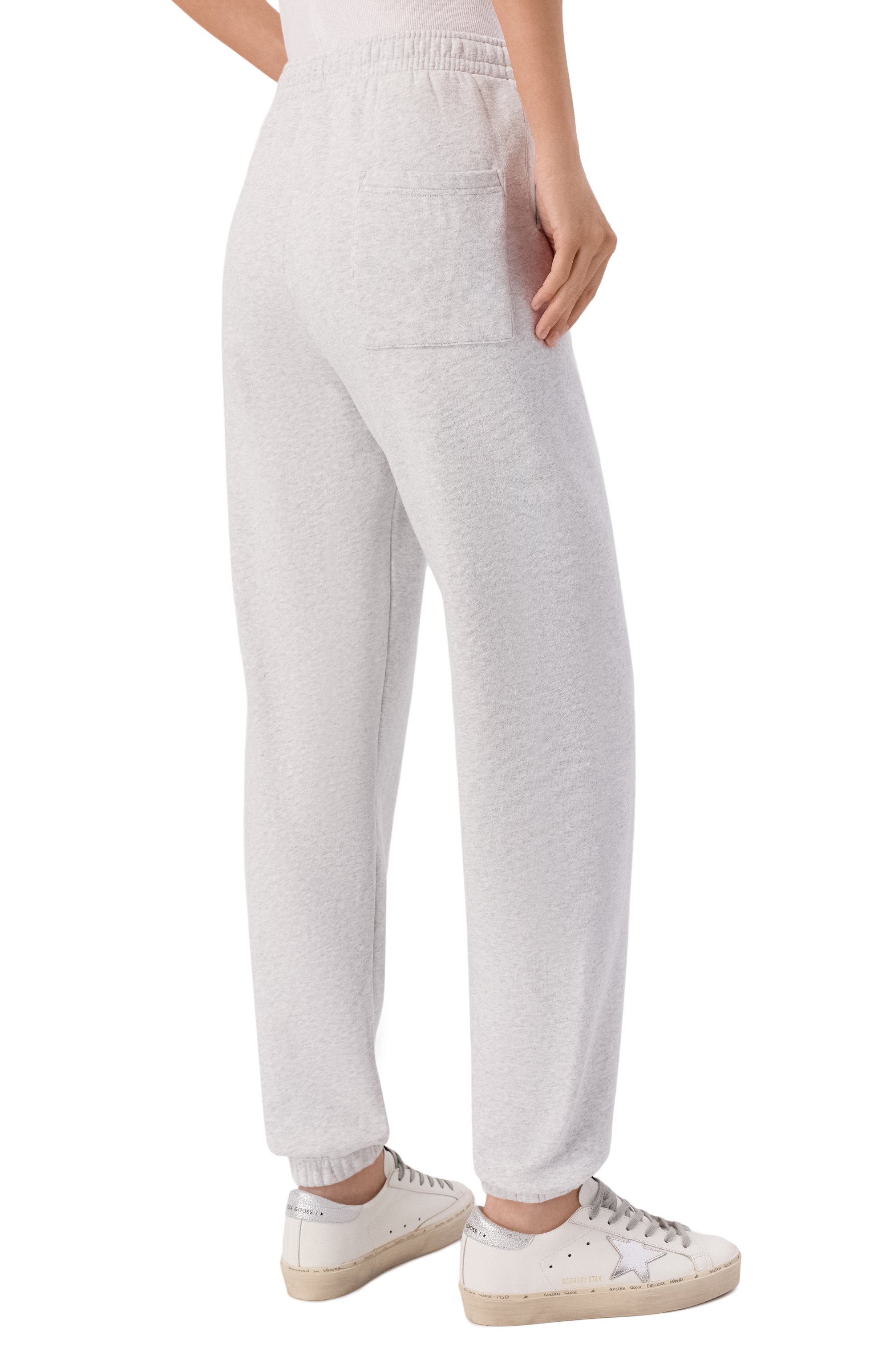 Хлопковые джоггеры SPORTY AND RICH, арт. PA07076257GY03, фото 4