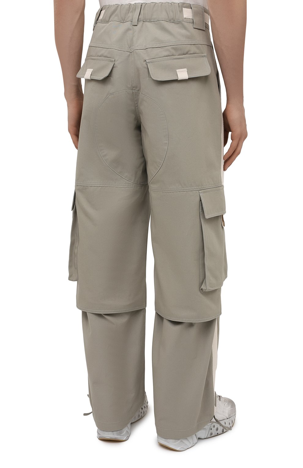 Хлопковые брюки-карго JACQUEMUS, арт. 215PA05/101530, фото 4