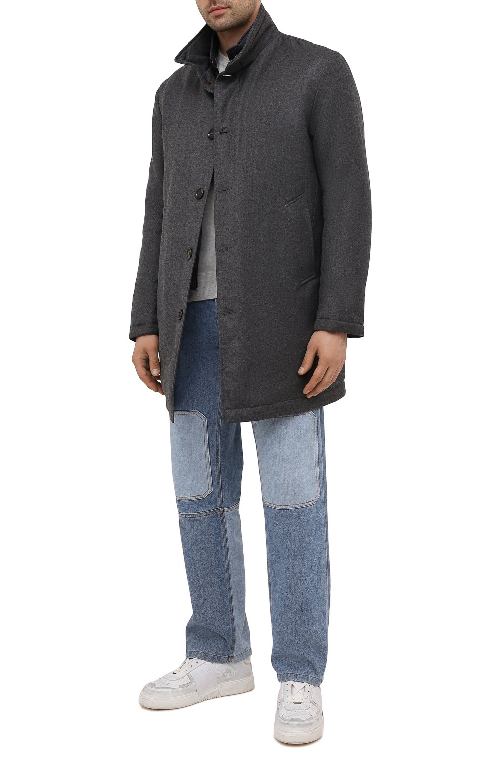 Пальто из шерсти и кашемира KIRED темно-серого цвета по цене 124500 руб., арт. WP0RDW7006001000, фото 2 Пальто из шерсти и кашемира KIRED, арт. WP0RDW7006001000, фото 2