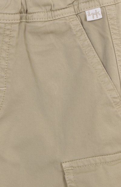 Хлопковые шорты-карго IL GUFO, арт. P25PB189C6074/2A-4A, фото 3