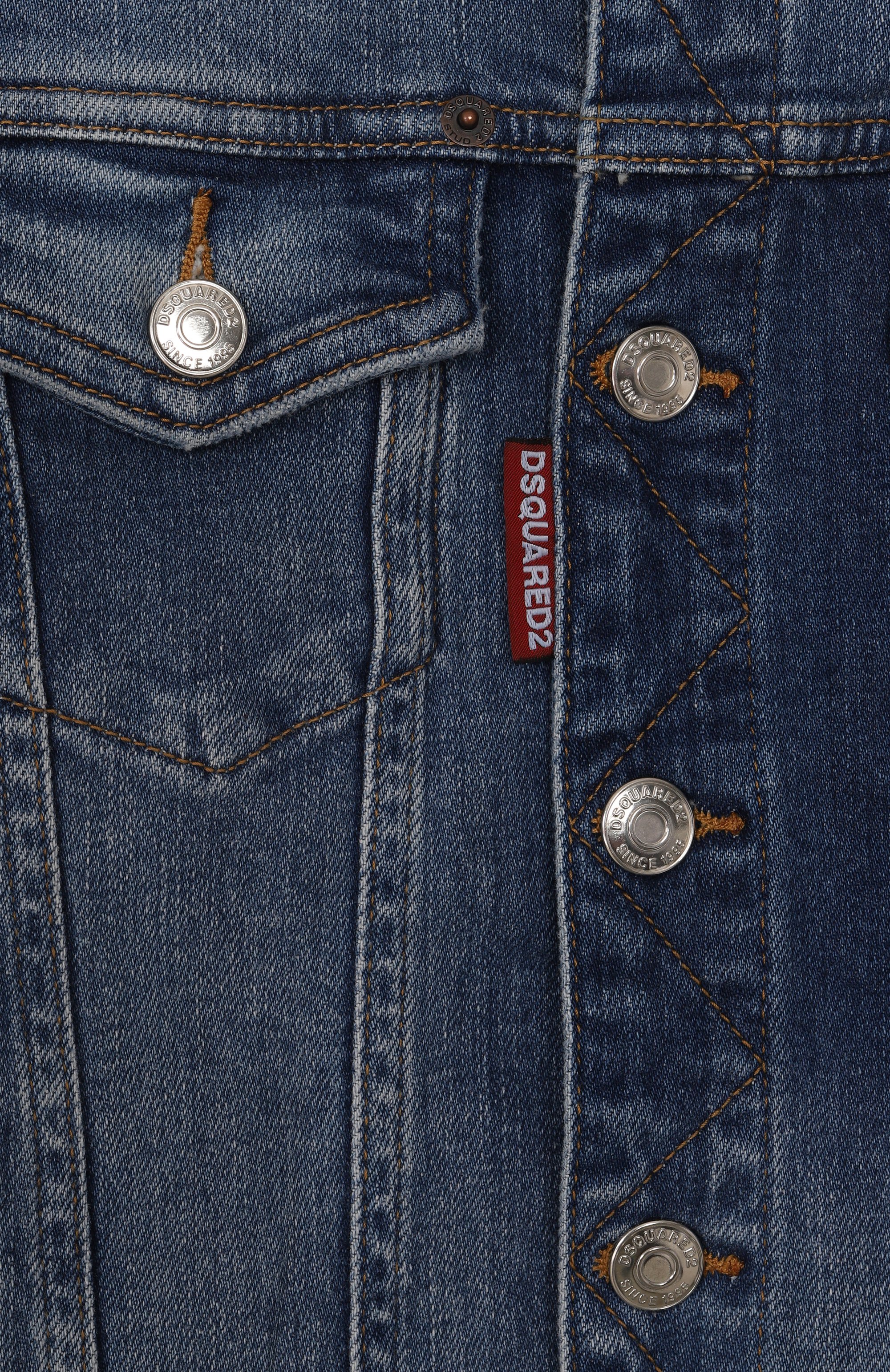 Джинсовая куртка DSQUARED2, арт. DQ2254/D0ABX, фото 3