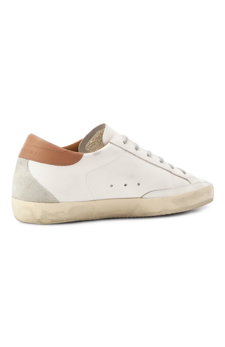 Кожаные кеды super-star GOLDEN GOOSE DELUXE BRAND, арт. GWF00102.F002182, фото 1