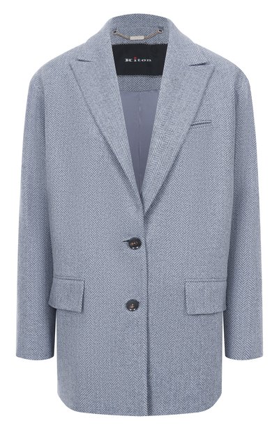 Женский шерстяной жакет KITON, арт. D53502S0692002
