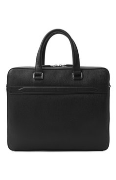 Мужская портфель gancini FERRAGAMO черного цвета, арт. 240986/753418 | Фото 6 (Размер: large; Ремень/цепочка: На ремешке; Драгоценные камни: Проставлено; Материал сплава: Проставлено; Материал: Натуральная кожа; Сумки-технические: Портфели)