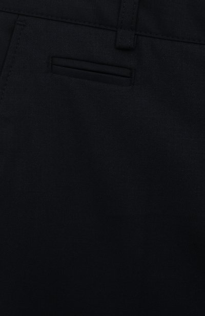 Шерстяные брюки ZHANNA & ANNA темно-синего цвета по цене 11000 руб., арт. ZALBP111020201, фото 3 Шерстяные брюки ZHANNA & ANNA, арт. ZALBP111020201, фото 3