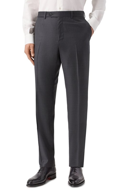 Шерстяной костюм Zegna 221225/RC22622 Серый  221225/RC22622 Фото 4