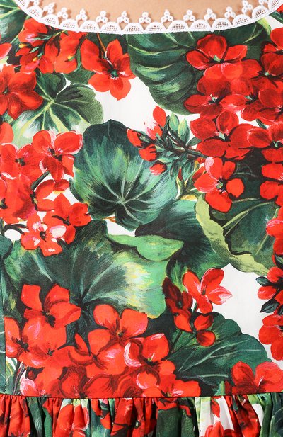 Хлопковое платье DOLCE & GABBANA, арт. F68B1T/HS5CL, фото 5