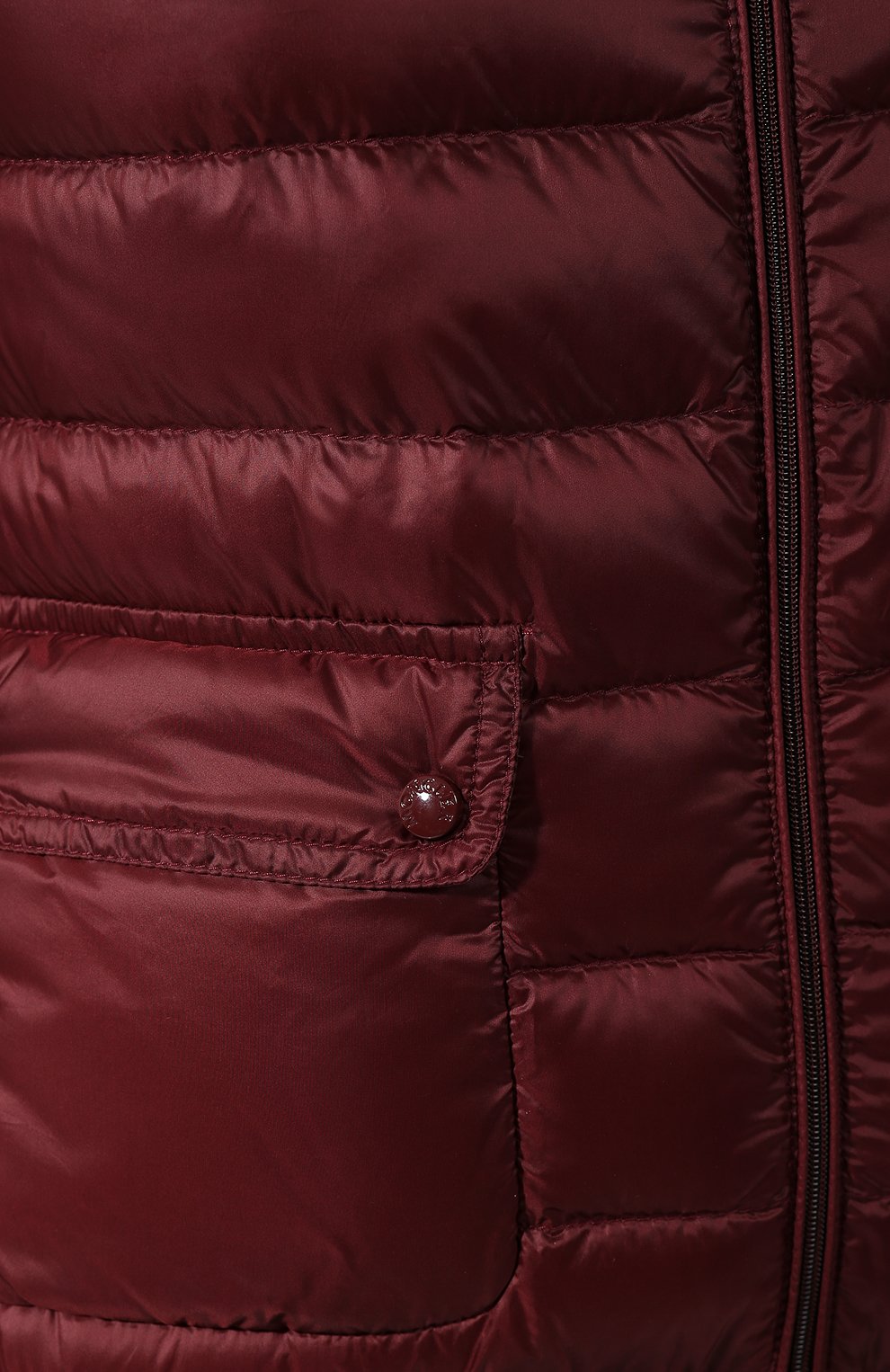 Пуховая куртка lans MONCLER бордового цвета по цене 69950 руб., арт. F1-093-1A101-00-53048, фото 5 Пуховая куртка lans MONCLER, арт. F1-093-1A101-00-53048, фото 5