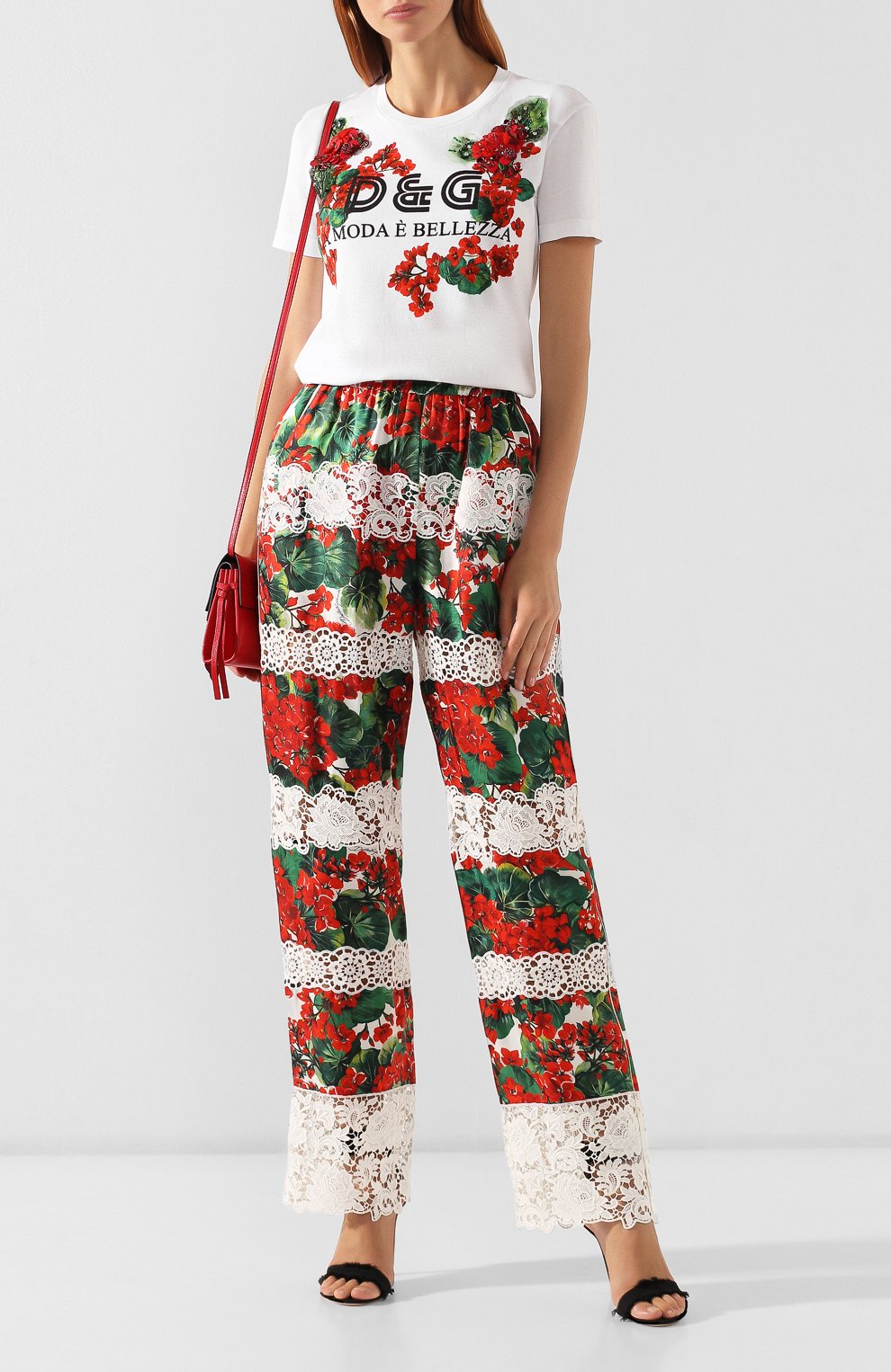 Хлопковая футболка DOLCE & GABBANA, арт. F8K74Z/G7SBV, фото 2