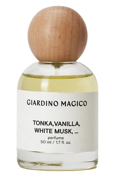 Мужской духи tonka, vanilla, white musk, ... (50ml) GIARDINO MAGICO, арт. 4640200327895