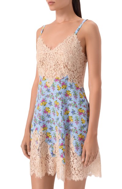 Платье из шелка и вискозы DOLCE & GABBANA, арт. F60FGT/IS10D, фото 3