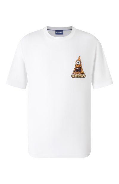 Мужская хлопковая футболка HUGO BLUE, арт. 50533390